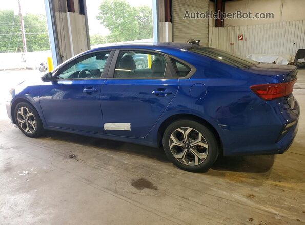 3KPF24AD3LE218538 2020 KIA FORTE Blue Հետևի ձախ