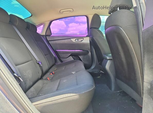 3KPF24AD3LE219592 2020 KIA FORTE Серый Вид задних сидений