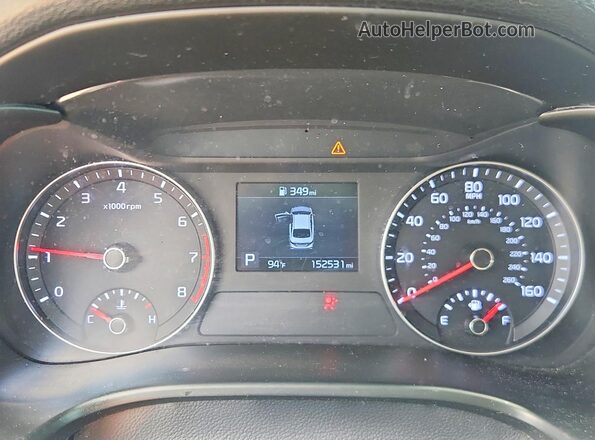 3KPF24AD3LE219592 2020 KIA FORTE Серый Вид щитка приборов