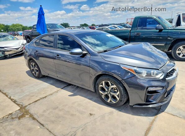 3KPF24AD3LE219592 2020 KIA FORTE Серый Передняя правая четверть