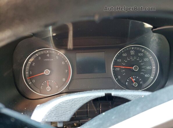 3KPF24AD3ME345808 2021 KIA FORTE Серебряный Вид щитка приборов