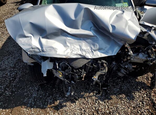 3KPF24AD3ME345808 2021 KIA FORTE Серебряный Вид задней части салона