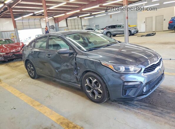 3KPF24AD3ME352984 2021 KIA FORTE Gray Delantero derecho