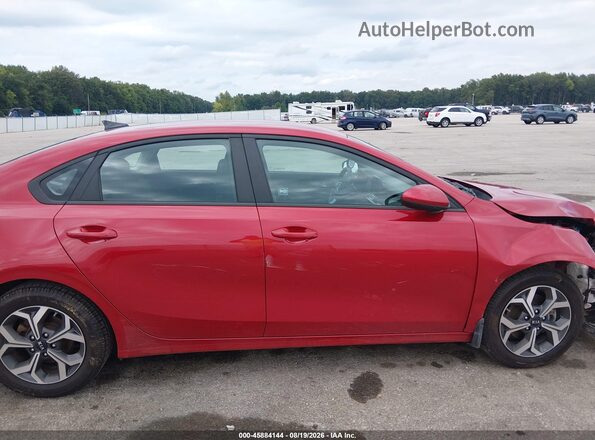 3KPF24AD3ME387122 2021 KIA FORTE Red Вид задньої частини салону