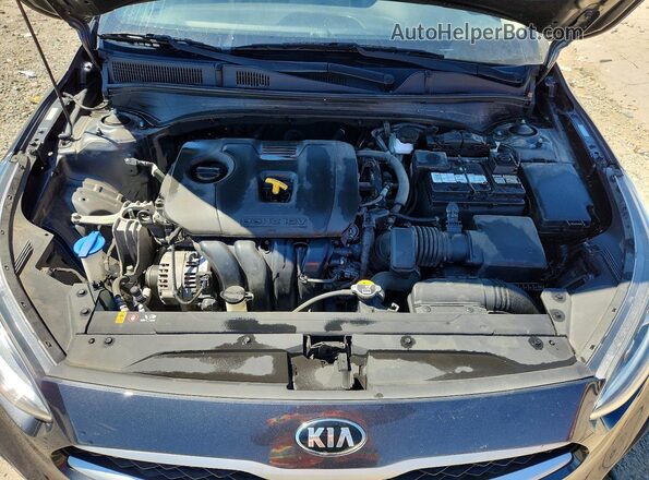 3KPF24AD3ME394801 2021 KIA FORTE Серый Вид задней части салона