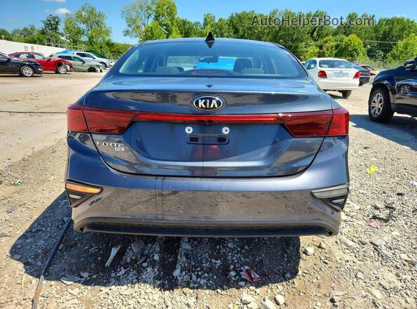 3KPF24AD3ME394801 2021 KIA FORTE Серый Вид сзади