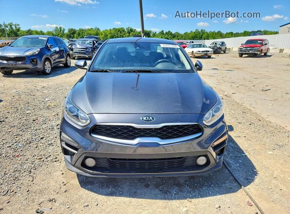 3KPF24AD3ME394801 2021 KIA FORTE Серый Вид спереди