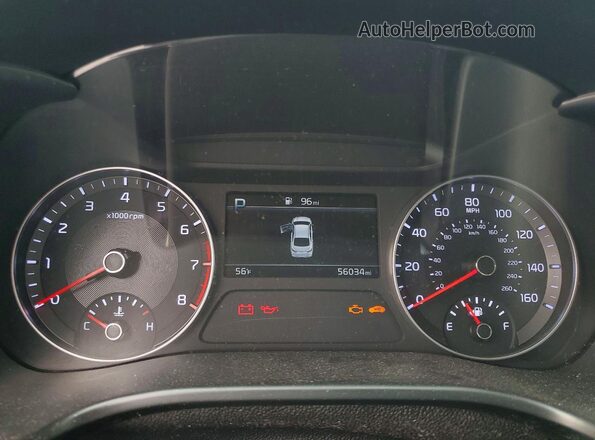 3KPF24AD3NE424123 2022 KIA FORTE White Սարքավորումների վահանակի տեսք