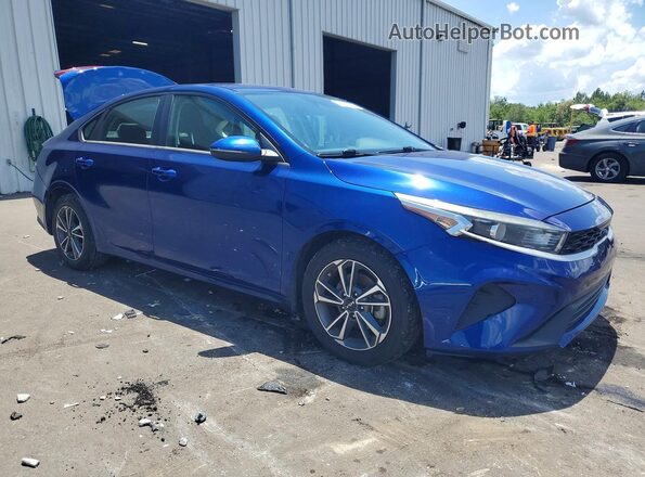 3KPF24AD3NE438880 2022 KIA FORTE Blue Przód prawy
