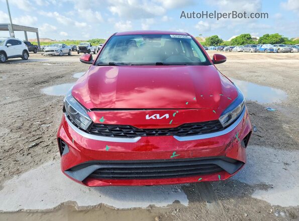 3KPF24AD3NE444209 2022 KIA FORTE Red წინა ხედი