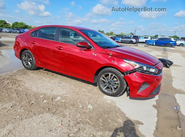 3KPF24AD3NE444209 2022 KIA FORTE Red წინა მარჯვენა