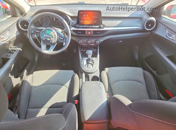 3KPF24AD3NE444209 2022 KIA FORTE Red წინა პანელის ხედი