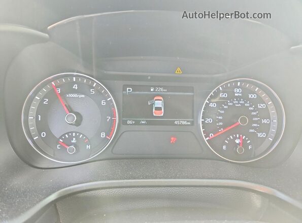 3KPF24AD3NE444209 2022 KIA FORTE Red ხელსაწყოთა პანელის ხედი