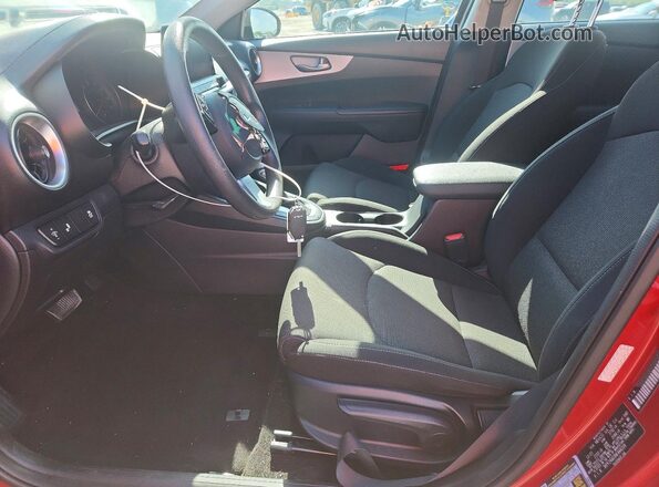 3KPF24AD3NE444209 2022 KIA FORTE Red წინა სალონის ხედი