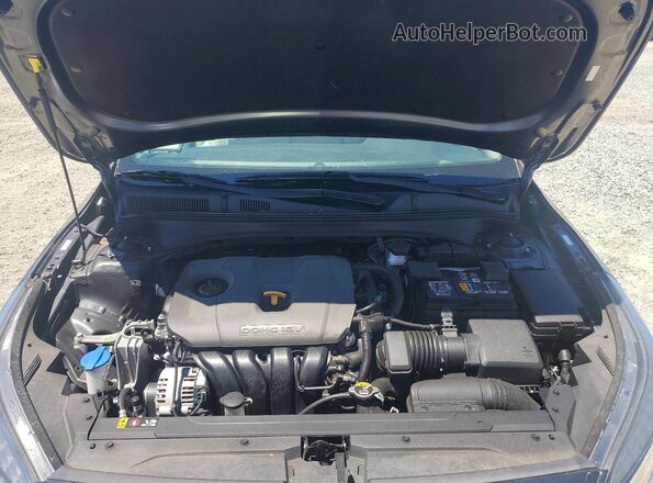 3KPF24AD3NE490686 2022 KIA FORTE Gray Vista interior trasera