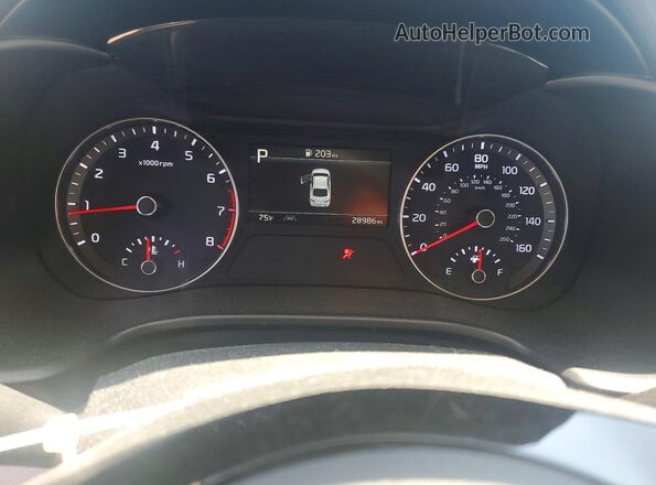 3KPF24AD3NE490686 2022 KIA FORTE Gray Vista del cuadro de instrumentos