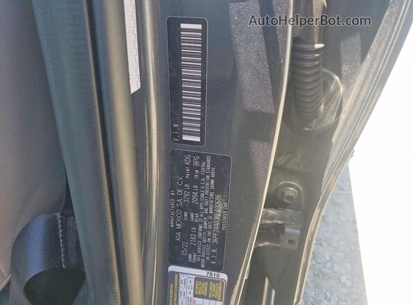 3KPF24AD3NE490686 2022 KIA FORTE Gray Vista del compartimento del motor