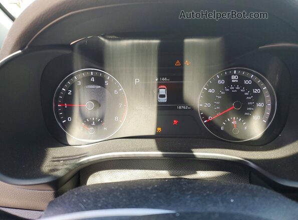 3KPF24AD3PE552056 2023 KIA FORTE Gray Widok zestawu wskaźników