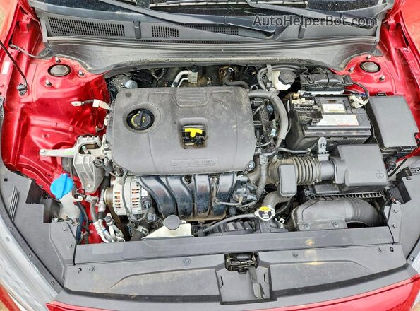 3KPF24AD3PE624728 2023 KIA FORTE Red Widok wnętrza z tyłu