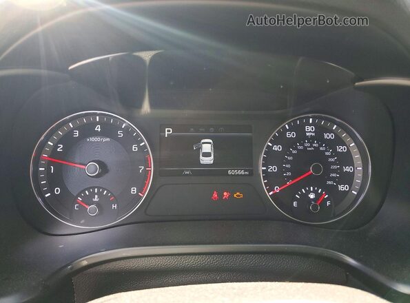 3KPF24AD3PE654733 2023 KIA FORTE Black Vista del cuadro de instrumentos