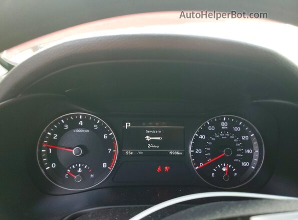 3KPF24AD3RE716215 2024 KIA FORTE Orange Vista del cuadro de instrumentos