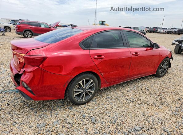 3KPF24AD3RE727604 2024 KIA FORTE Burgundy Trasero derecho