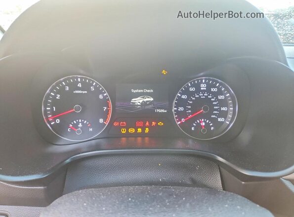 3KPF24AD3RE758481 2024 KIA FORTE Gray Vista del cuadro de instrumentos