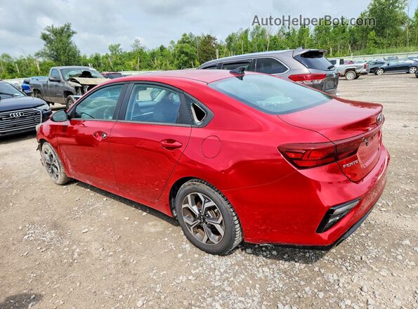 3KPF24AD4KE098652 2019 KIA FORTE Red Tył lewy