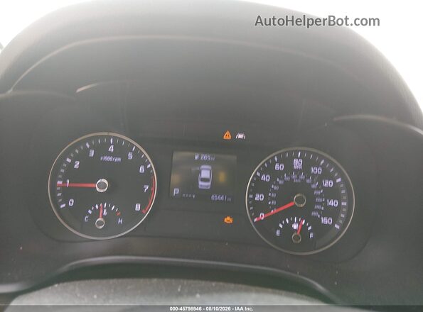 3KPF24AD4KE129043 2019 KIA FORTE Blue Rear seats view