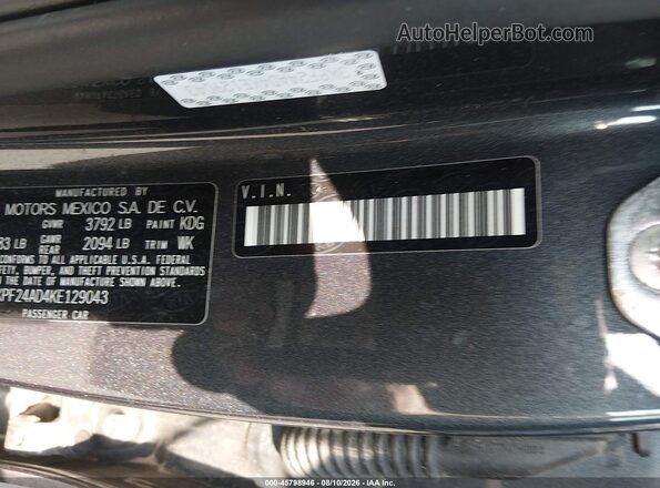 3KPF24AD4KE129043 2019 KIA FORTE Blue Engine compartment view