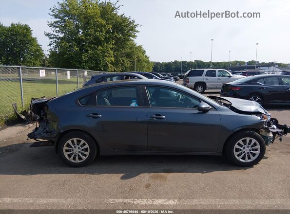 3KPF24AD4KE129043 2019 KIA FORTE Blue Rear interior view