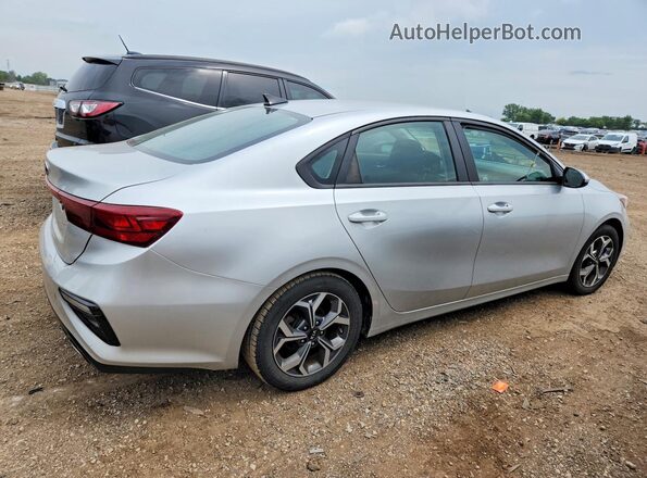 3KPF24AD4KE133545 2019 KIA FORTE Silver Tył prawy