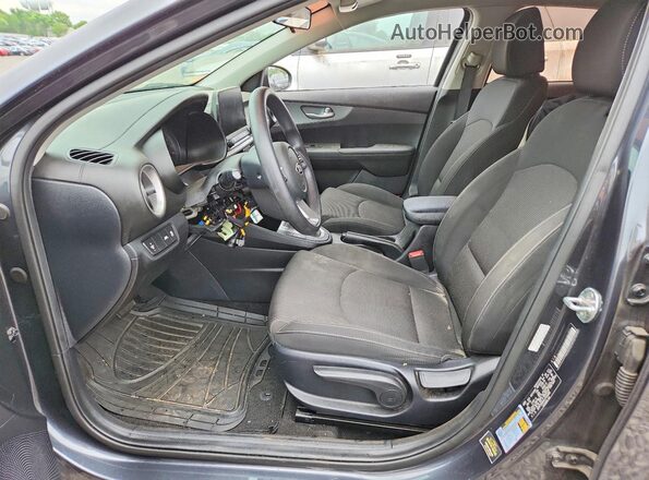 3KPF24AD4LE145468 2020 KIA FORTE Gray Vista interior delantera