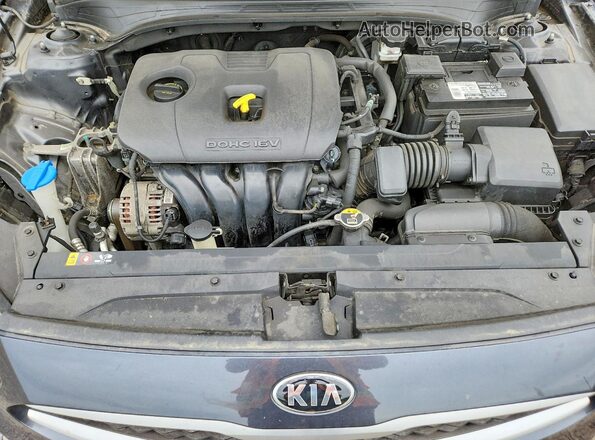 3KPF24AD4LE145468 2020 KIA FORTE Gray Vista interior trasera
