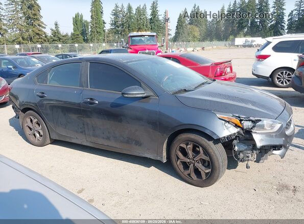 3KPF24AD4LE151349 2020 KIA FORTE Gray უკანა სალონის ხედი