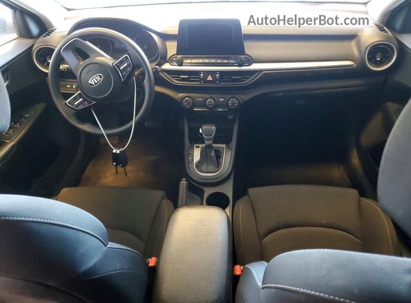 3KPF24AD4LE185209 2020 KIA FORTE White Вид панелі приладів