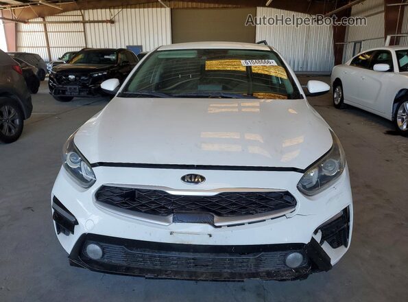 3KPF24AD4LE185209 2020 KIA FORTE White Вид спереду
