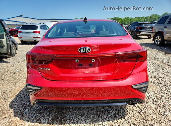 3KPF24AD4LE221500 2020 KIA FORTE Красный Вид сзади