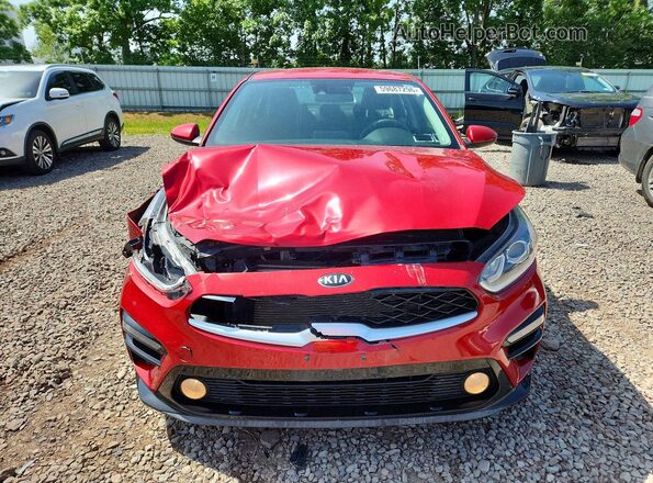 3KPF24AD4LE221500 2020 KIA FORTE Красный Вид спереди