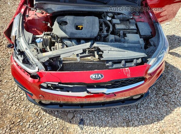 3KPF24AD4LE221500 2020 KIA FORTE Красный Вид задней части салона