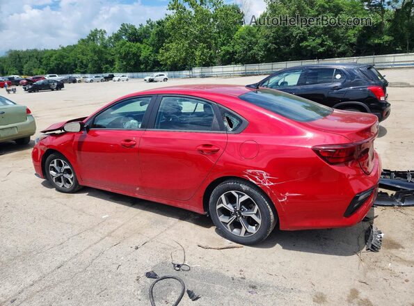 3KPF24AD4LE237406 2020 KIA FORTE Burgundy Tył lewy