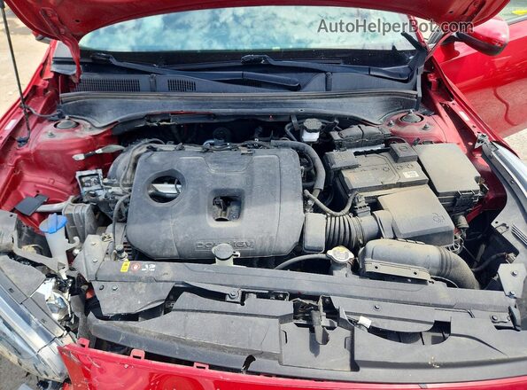 3KPF24AD4LE237406 2020 KIA FORTE Burgundy Widok wnętrza z tyłu