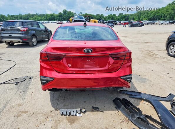 3KPF24AD4LE237406 2020 KIA FORTE Burgundy Widok z tyłu