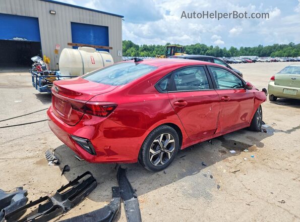 3KPF24AD4LE237406 2020 KIA FORTE Burgundy Tył prawy
