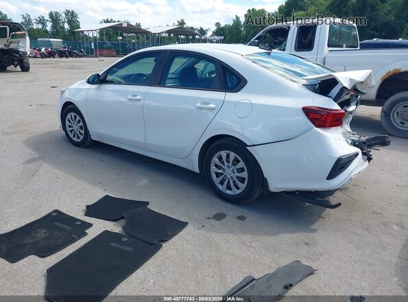 3KPF24AD4LE258059 2020 KIA FORTE White Trasero izquierdo