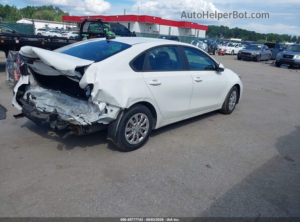 3KPF24AD4LE258059 2020 KIA FORTE White Trasero derecho