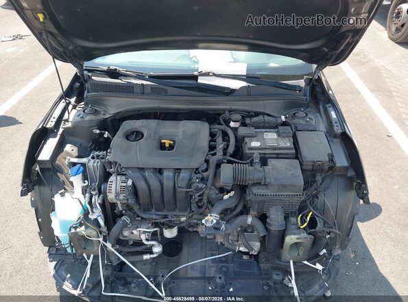 3KPF24AD4ME305608 2021 KIA FORTE Black Вид ззаду