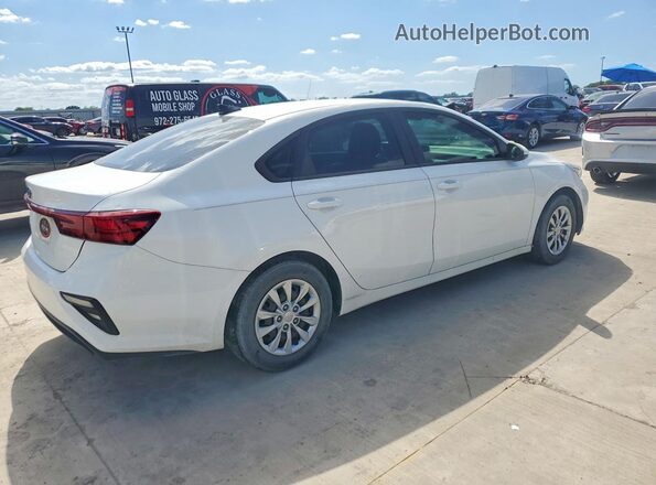 3KPF24AD4ME311392 2021 KIA FORTE White Задня права чверть
