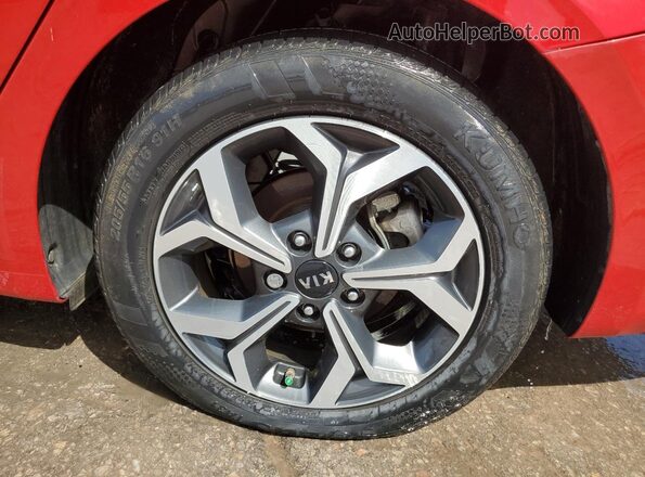 3KPF24AD4ME318553 2021 KIA FORTE Maroon Панорамний вид салону 360°