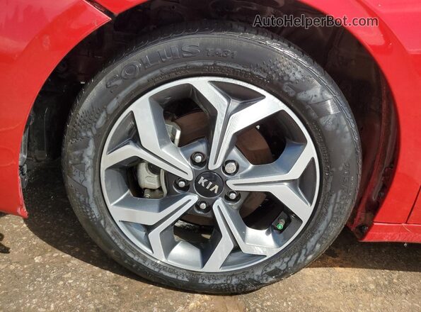 3KPF24AD4ME318553 2021 KIA FORTE Maroon 